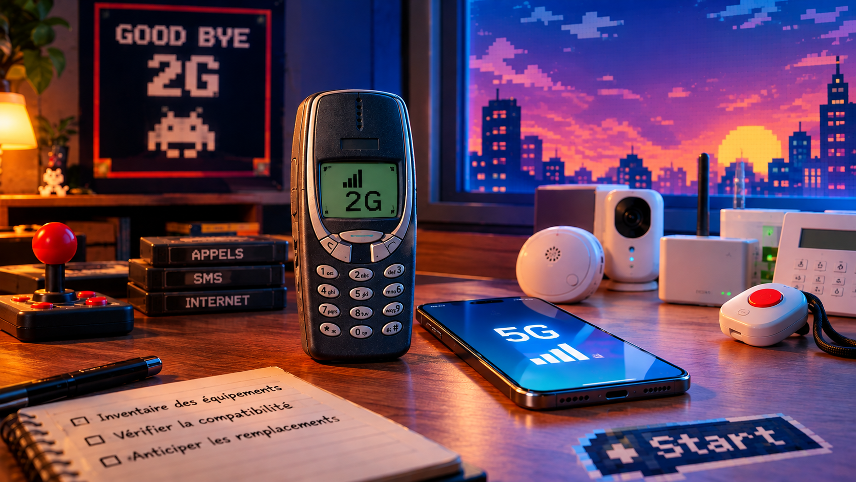 Extinction de la 2G : l’heure de vérité pour des millions d’équipements IoT et M2M