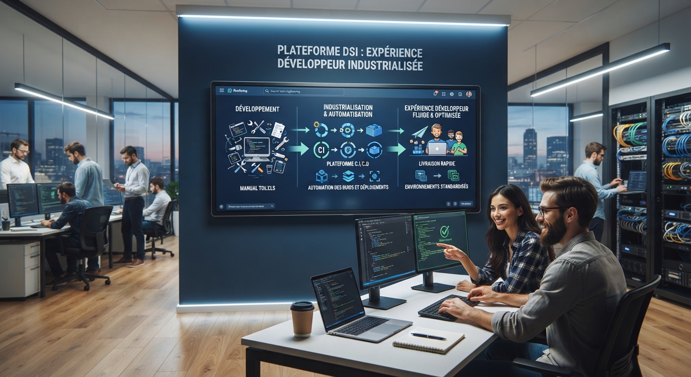 Platform engineering : pourquoi les DSI industrialisent l’expérience développeur